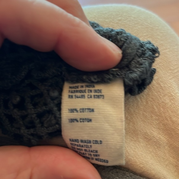 2 Pcs Extra Small Le chateau Vest America Eagle Crochet Tank - Picture 9 of 12